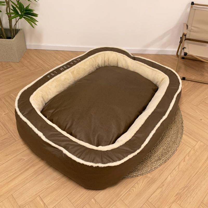 Winter warm dog bed